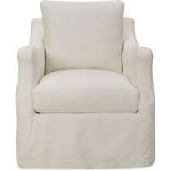 Picture of C3711-01SW SLIPCOVERED SWIVEL CHAIR