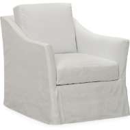 Picture of C3513-01SW SLIPCOVERED SWIVEL CHAIR