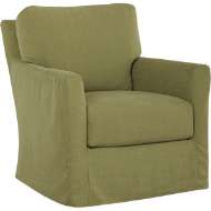 Picture of C3121-01SW SLIPCOVERED SWIVEL CHAIR