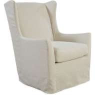 Picture of C1822-01SG SLIPCOVERED SWIVEL GLIDER