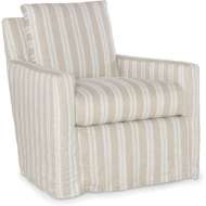 Picture of C1296-01SW SLIPCOVERED SWIVEL CHAIR