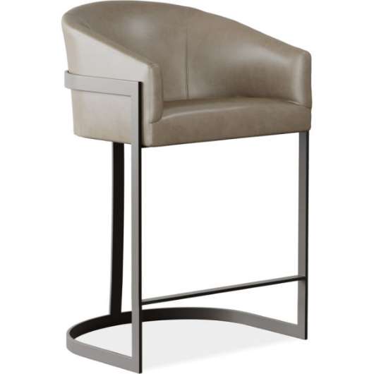 Picture of L8027-51 LEATHER COUNTER STOOL