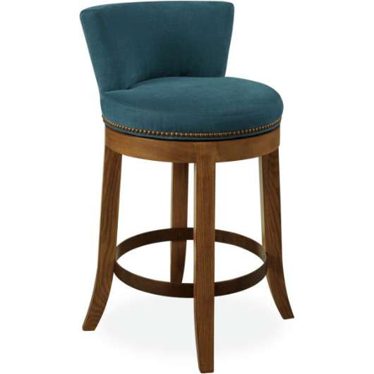 Picture of L5983-51SW LEATHER SWIVEL COUNTER STOOL