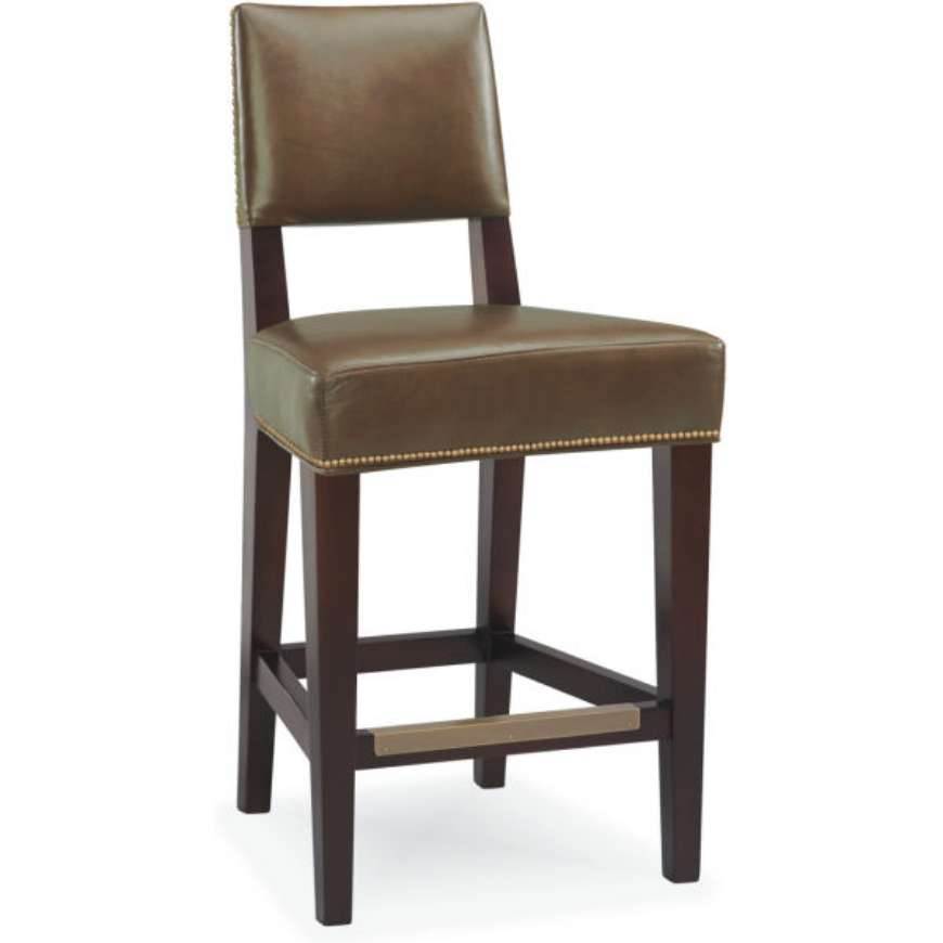 Picture of L5573-51 LEATHER COUNTER STOOL