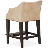 Picture of L5206-51 LEATHER CAMPAIGN COUNTER STOOL