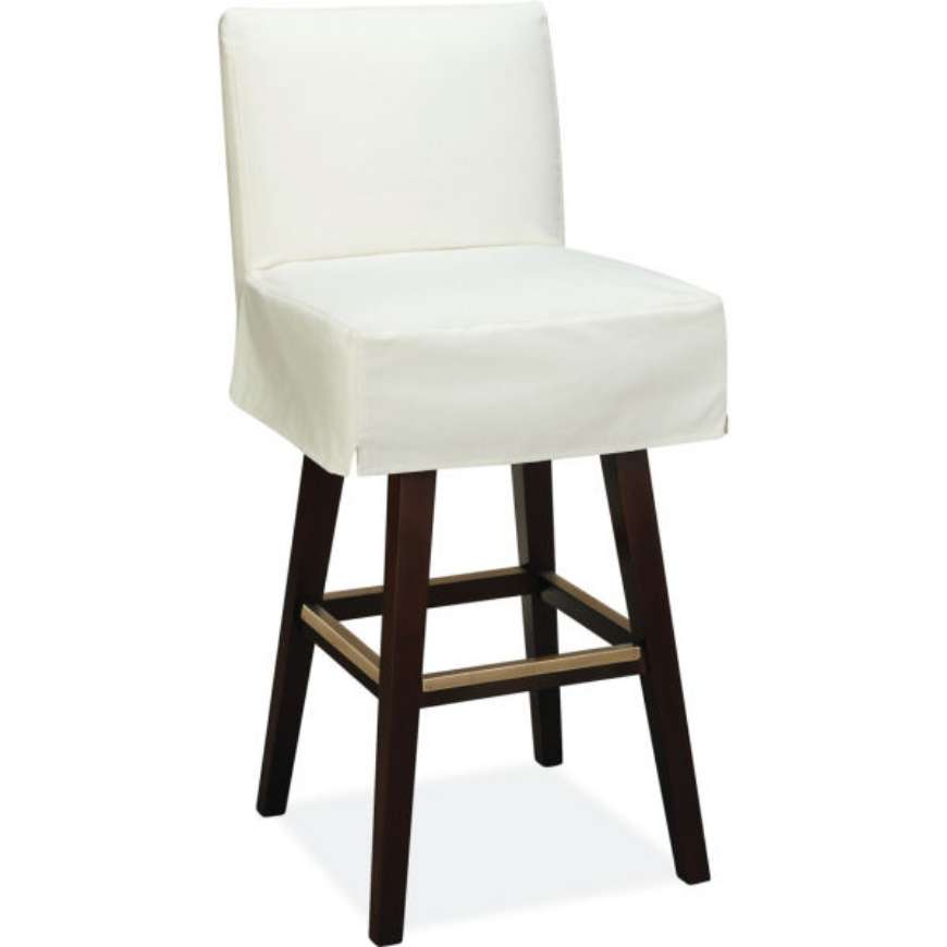 Picture of C7001-52SW SLIPCOVERED SWIVEL BAR STOOL