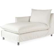 Picture of US202-85LF BAHA OUTDOOR SLIPCOVERED ONE ARM CHAISE