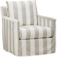 Picture of US135-01SW SEASIDE OUTDOOR SLIPCOVERED SWIVEL CHAIR