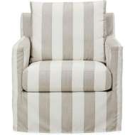 Picture of US135-01SW SEASIDE OUTDOOR SLIPCOVERED SWIVEL CHAIR