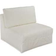 Picture of US127-08 BERMUDA OUTDOOR SLIPCOVERED ARMLESS CHAIR