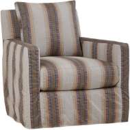 Picture of US112-01SW NANDINA OUTDOOR SLIPCOVERED SWIVEL CHAIR