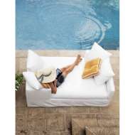 Picture of US112-95 NANDINA OUTDOOR SLIPCOVERED DOUBLE CHAISE