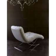 Picture of L1549-21 LEATHER CHAISE