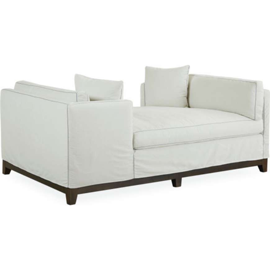 Picture of C7072-95 SLIPCOVERED DOUBLE CHAISE